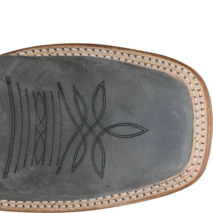JUSTIN BOOTS Boots Justin Men's Weathered Grey Rancho Western Boots BR391