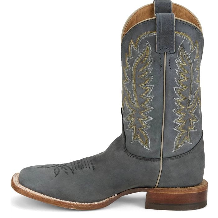 JUSTIN BOOTS Boots Justin Men's Weathered Grey Rancho Western Boots BR391