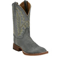 JUSTIN BOOTS Boots Justin Men's Weathered Grey Rancho Western Boots BR391