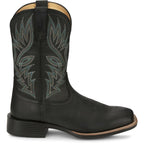 JUSTIN BOOTS Boots Justin Men's Zeke Black Western Boots UN7132