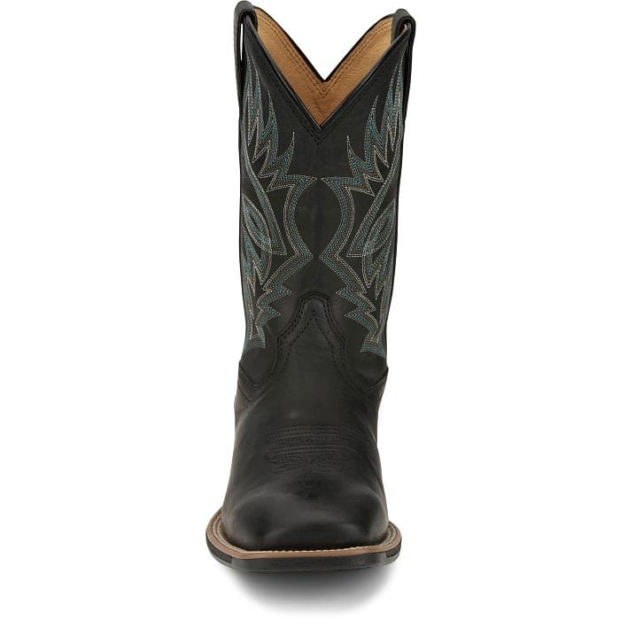 Justin Men's Zeke Black Western Boots UN7132 – Russell's Western
