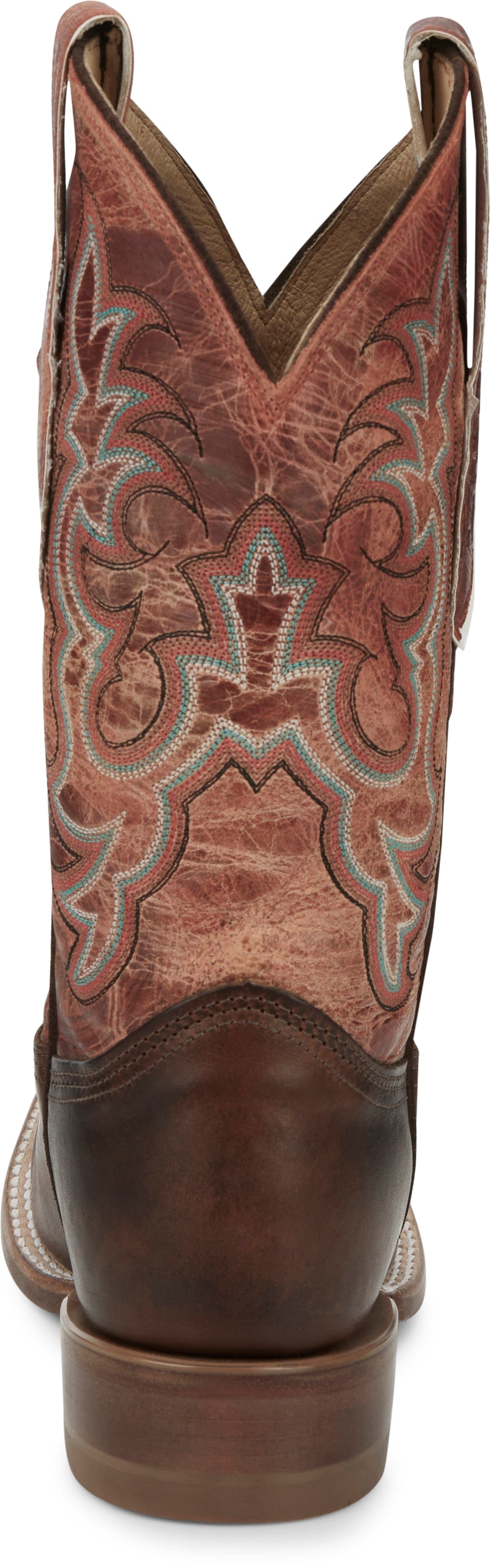 Justin Women's AQHA Dusty Brown Western Boots AQ7020 – Russell's