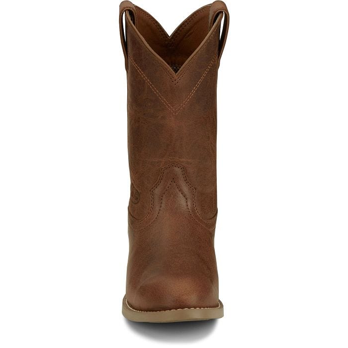 JUSTIN BOOTS Boots Justin Women's Blain Chocolate Roper Boots SE7701