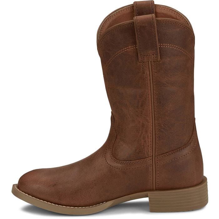 JUSTIN BOOTS Boots Justin Women's Blain Chocolate Roper Boots SE7701