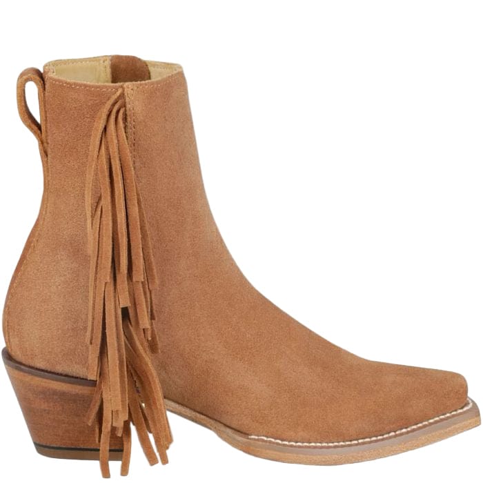JUSTIN BOOTS Boots Justin Women's Brown Bev Fringe Booties VN4426