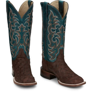 Justin Boots Boots Justin Women's Cowgal Wild Cigar Brown Western Boot AQ8651