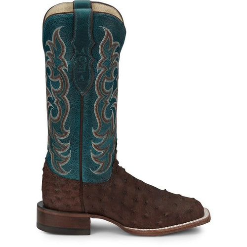 Justin Boots Boots Justin Women's Cowgal Wild Cigar Brown Western Boot AQ8651