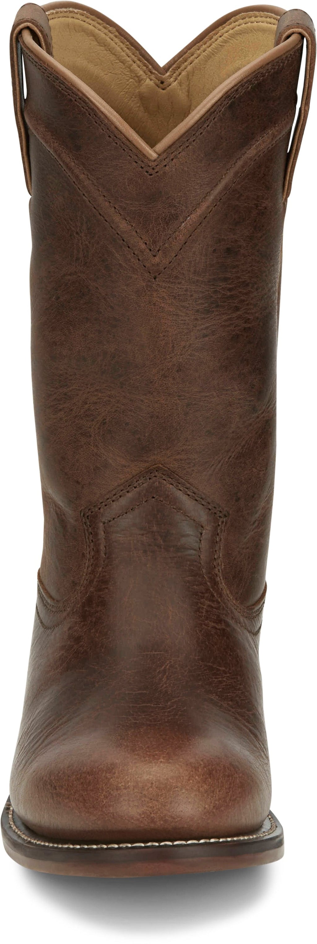 Justin Boots Boots Justin Women's Holland Brown Round Toe Roper Boots RP3311