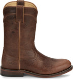 Justin Boots Boots Justin Women's Holland Brown Round Toe Roper Boots RP3311
