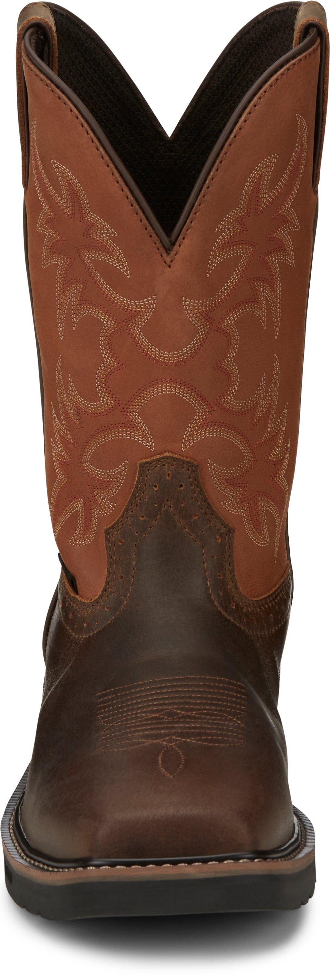 Justin Men's Actuator Brown Composite Toe Static Dissipative Work