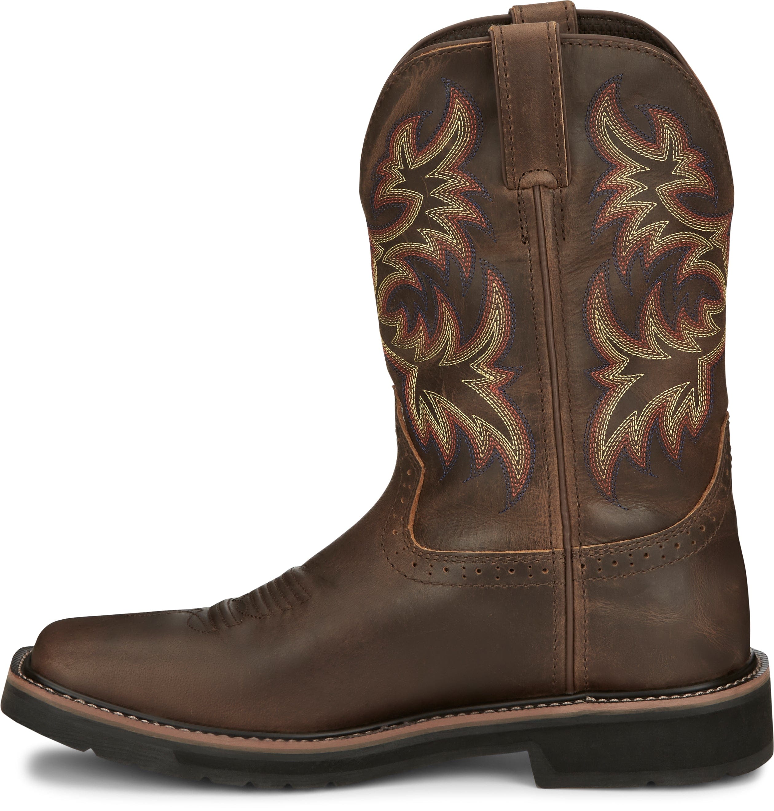 Justin Men's Brown Driller Waterproof Work Boot SE4689 – Russell's