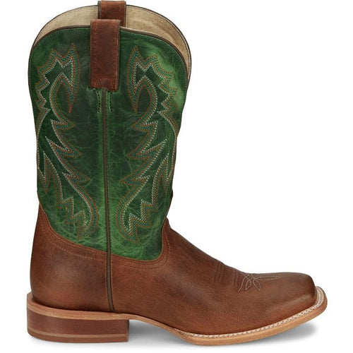 Justin Boots Boots Tony Lama Men's Luciano Brown/Green Western Boot TL3031