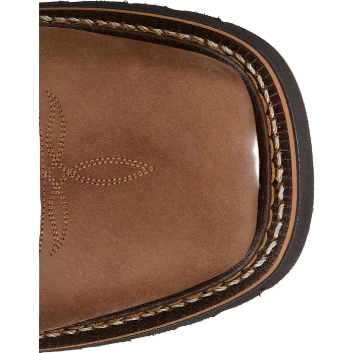 Justin Men's Ames Walnut Pull On Work Boot HL4222 – Russell's