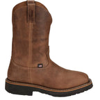 JUSTIN Boots Justin Men's Ames Walnut Pull On Work Boot HL4222