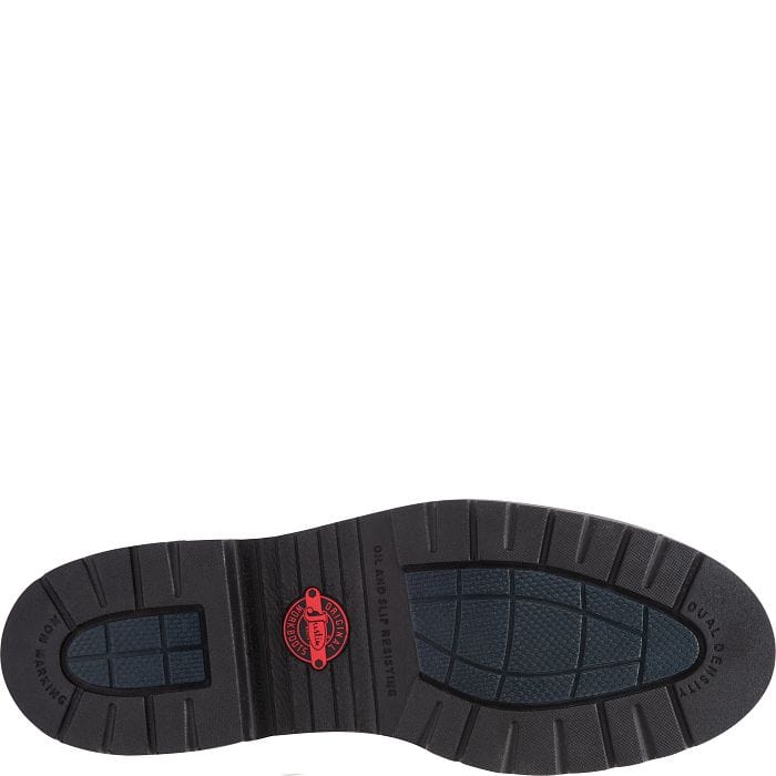 JUSTIN Boots Justin Men's Balusters Bay Gaucho Brown Work Boots 4444