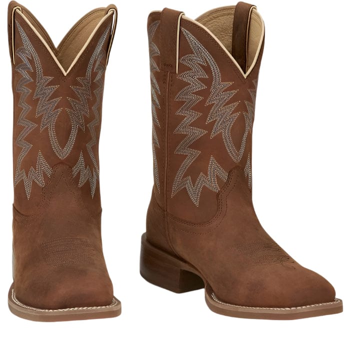 JUSTIN Boots Justin Men's Big Bucks Pecan Western Boots FN7112