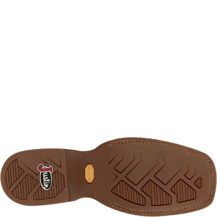 JUSTIN Boots Justin Men's Big Bucks Tan Western Boots FN7110