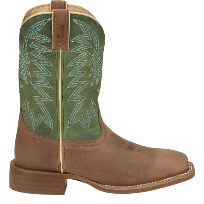 JUSTIN Boots Justin Men's Big Bucks Tan Western Boots FN7110