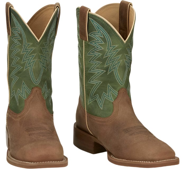 JUSTIN Boots Justin Men's Big Bucks Tan Western Boots FN7110