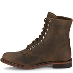 JUSTIN Boots Justin Men's Drennan Lace Up Khaki Roper Boots RP501