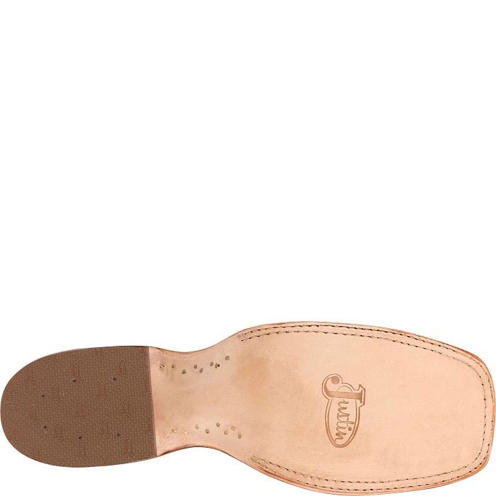 JUSTIN Boots Justin Men's Moseley Coffee Brown Full Quill Ostrich Boots JE5172