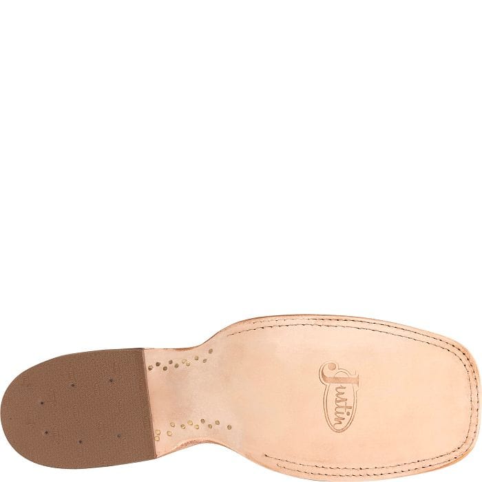 JUSTIN Boots Justin Men's Moseley Cognac Full Quill Ostrich Exotic Western Boots JE5171