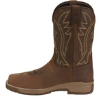 JUSTIN Boots Justin Men's Nitread Waterproof Taupe Work Boots CR3211