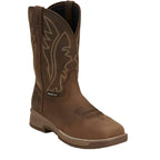 JUSTIN Boots Justin Men's Nitread Waterproof Taupe Work Boots CR3211