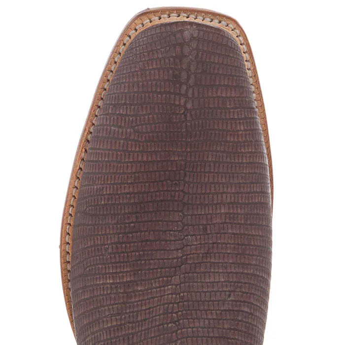 JUSTIN Boots Justin Men's Rustic Brown Lizard Exotic Boots JE8321