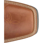 JUSTIN Boots Justin Men's Tan & Black Gage Water Buffalo Square Toe Western Boots SE7535