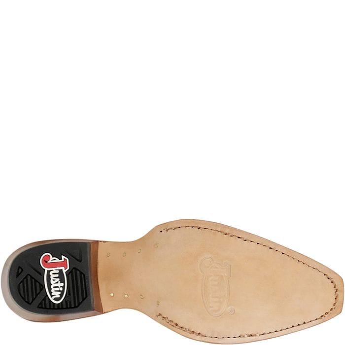 JUSTIN Boots Justin Women's Antique Tan May Floral Inlay Western Boots VN4456