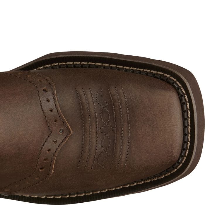 JUSTIN Boots Justin Women's Brown Inji II Wide Round Toe Western Boots GY9984