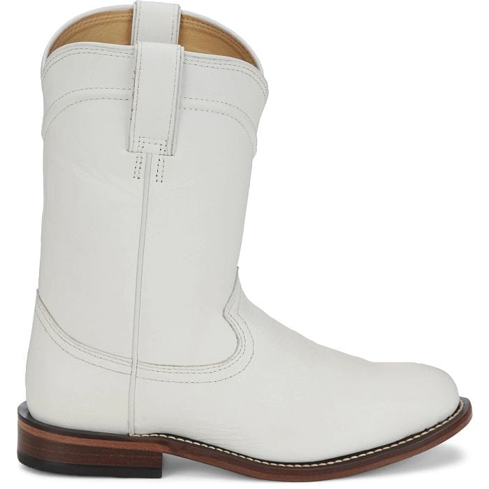 JUSTIN Boots Justin Women's Holland Snow White Roper Boots RP3314