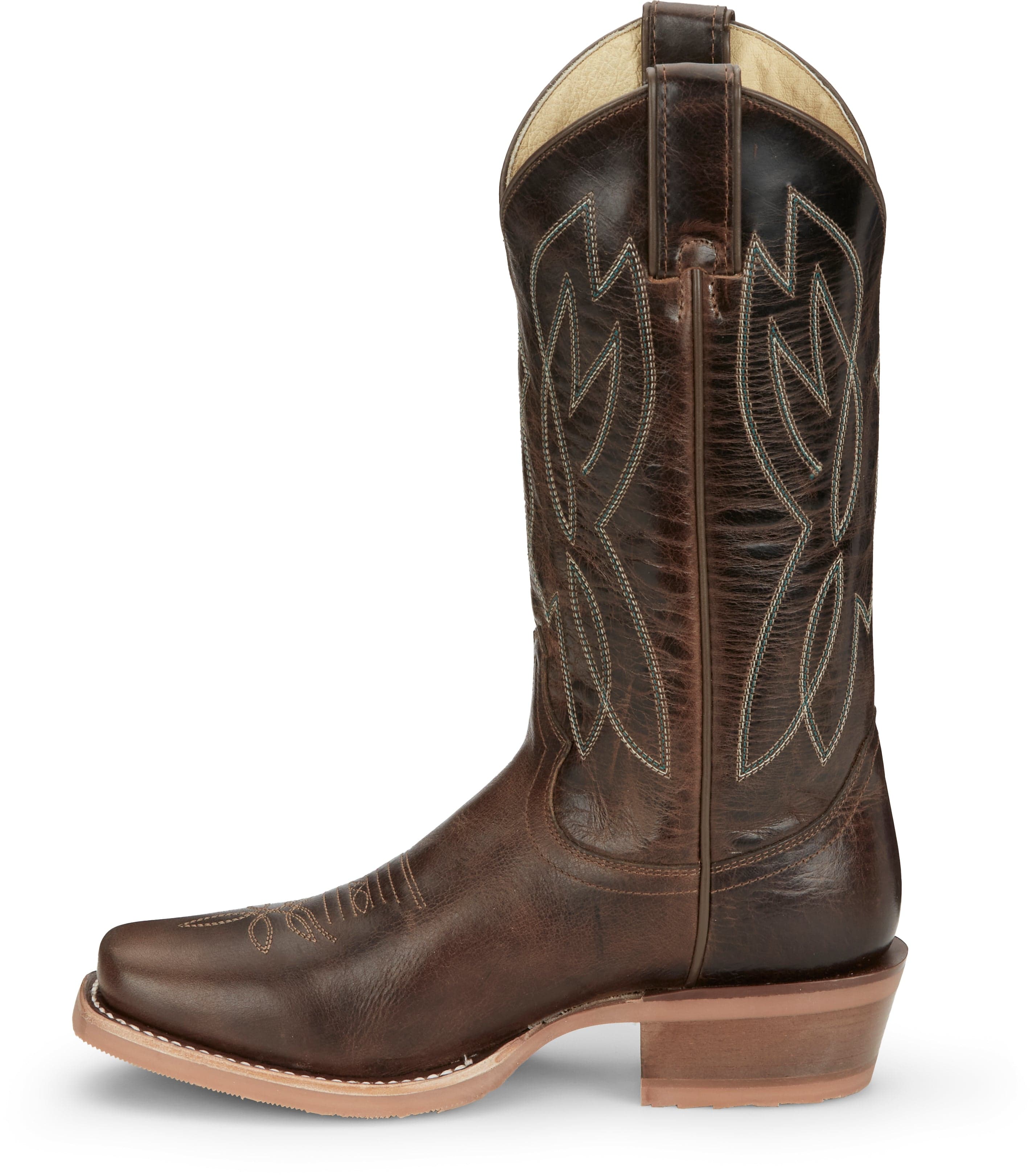 JUSTIN Boots Justin Women's Mayberry Umber Brown Square Toe Western Boots CJ4011