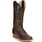 JUSTIN Boots Justin Women's Mayberry Umber Brown Square Toe Western Boots CJ4011