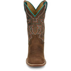 JUSTIN Boots Justin Women's Miss Ellie Taupe Brown Western Boots FN4201