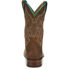 JUSTIN Boots Justin Women's Miss Ellie Taupe Brown Western Boots FN4201