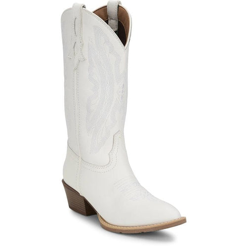 JUSTIN Boots Justin Women's Renie Bright White Western Boot GY2872