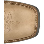 JUSTIN Boots Justin Women's Tan Della Water Buffalo Square Toe Western Boots SE2812L