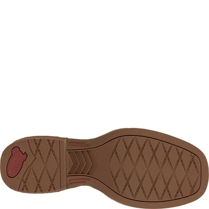 Justin Boots Kids - Boots - Boys Justin Kid's Brown Canter Junior Western Boots JK7515