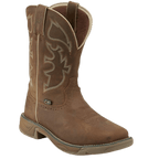 Justin Work Boots Justin Men’s Rush Brown Rush Waterproof Steel Toe Work Boots WK4331
