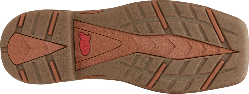 Justin Work Boots Justin Men’s Rush Brown Rush Waterproof Steel Toe Work Boots WK4331