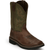 Justin Work Boots Justin Men's Stampede Keavan Dark Brown/Moss Green MetGuard Waterproof Steel Toe Work Boots SE4570
