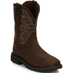 Justin Work Boots Justin Men's Stampede Ricochet Composite Toe Waterproof Western Work Boot - SE3003