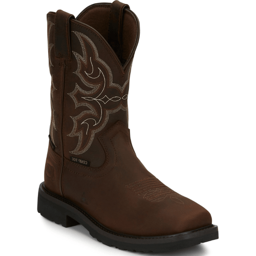 Justin Men's Ricochet Composite Toe Work Boots SE3003 – Russell's