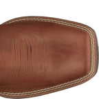 JUSTIN WORK Boots Justin Men's Whiskey Brown Stampede Canter Steel Toe Work Boots SE4511