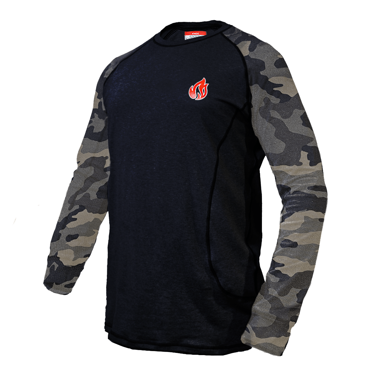 Knox Incorporated Apparel & Accessories Knox FR Long Sleeve Crew Shirt - Camo