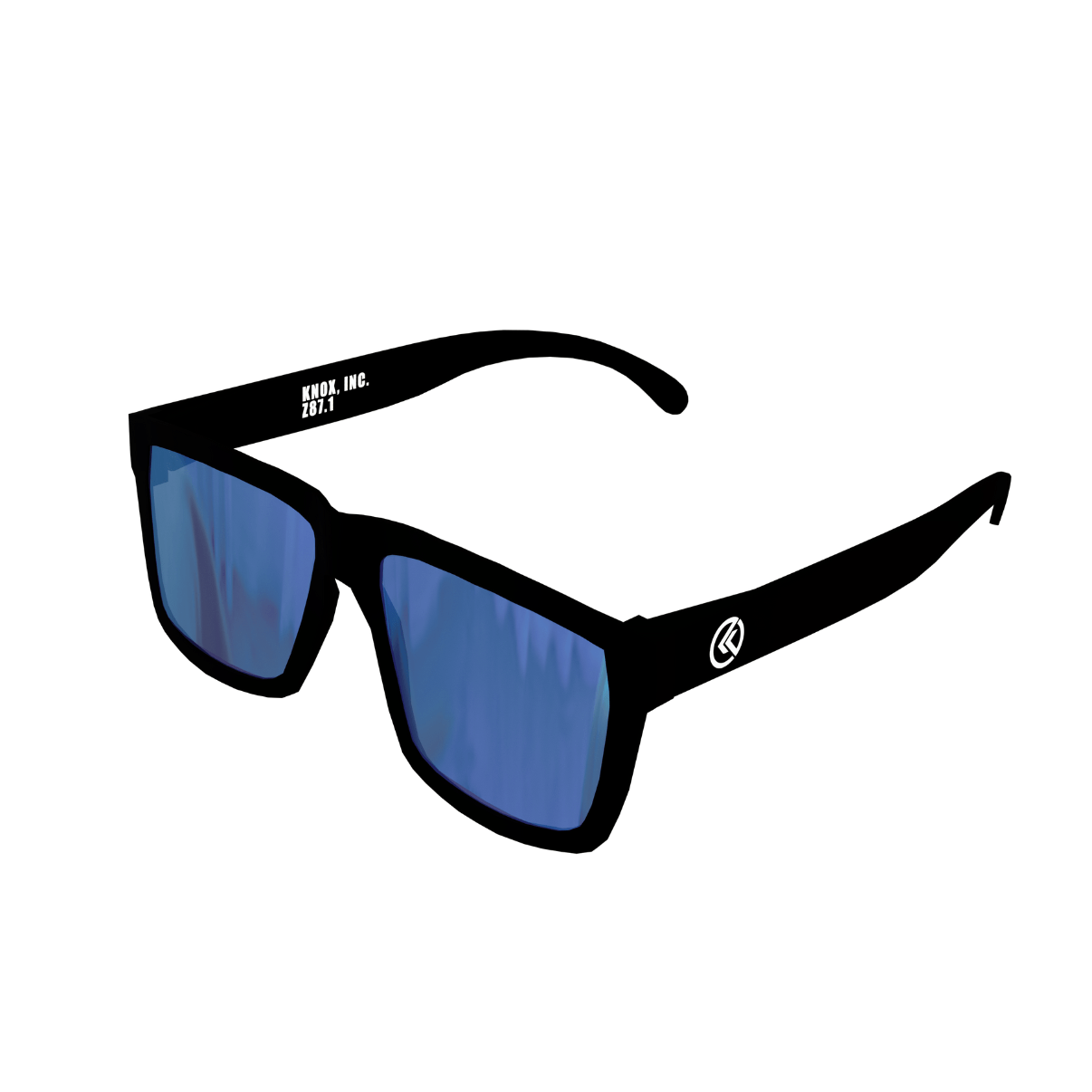 Knox Incorporated Apparel & Accessories The Badger Z87 Sunglasses - Blue