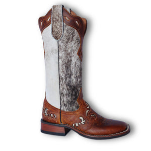 Lacy Boots Boots Jesse Style Short Brindle-on-Shaft Boot
