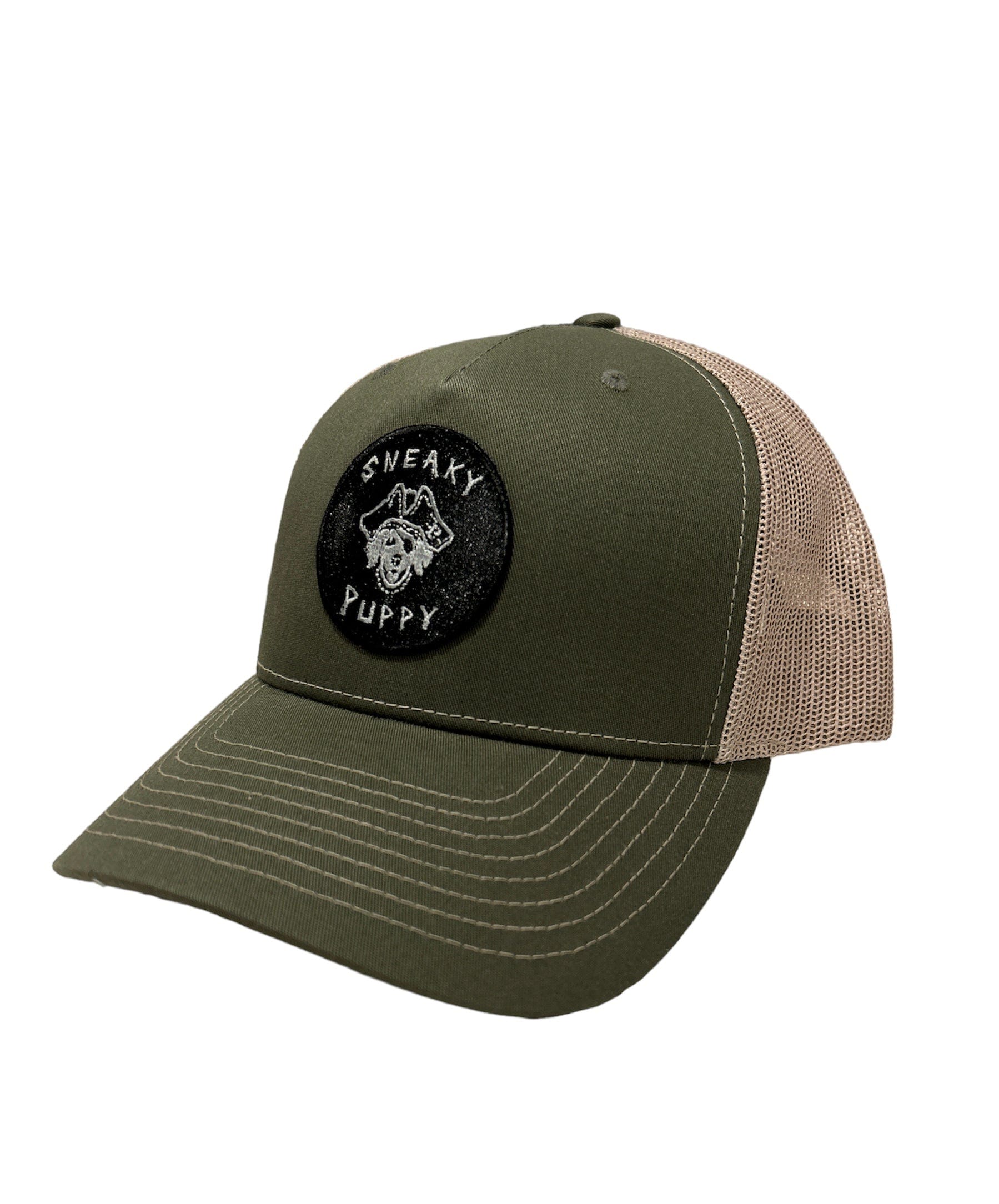 Land Pirate Headwear Army Olive Green Tan / MD-LG (6 7/8 - 7 5/8) the 'Haven'